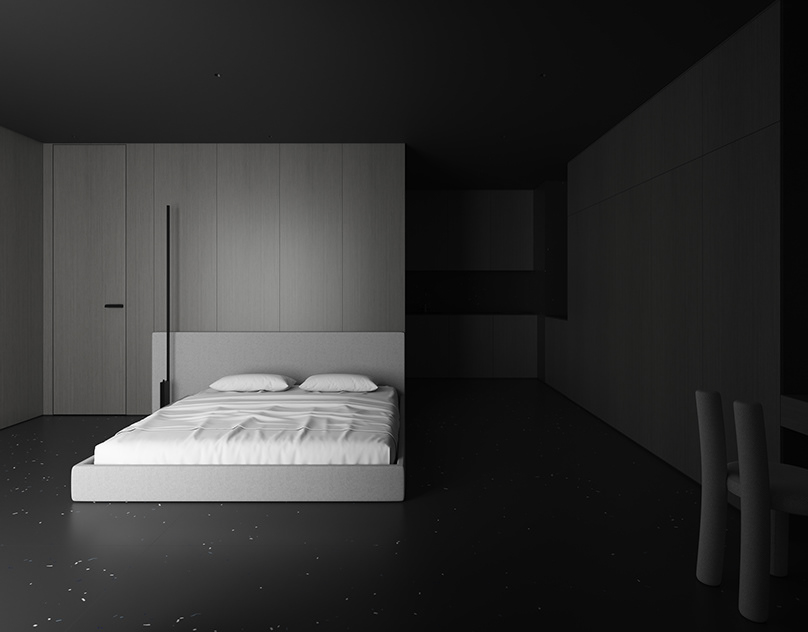 fe 25 — interior design project in ul. Potrzebna, Włochy, Warszawa